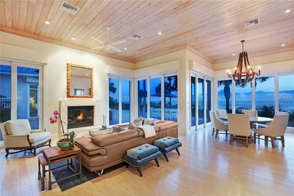 Casey Key Sarasota Beachfront LEED Platinum Home, view 6