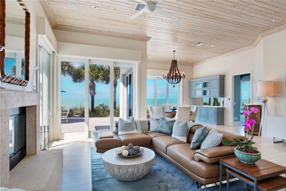 Casey Key Sarasota Beachfront LEED Platinum Home, view 30