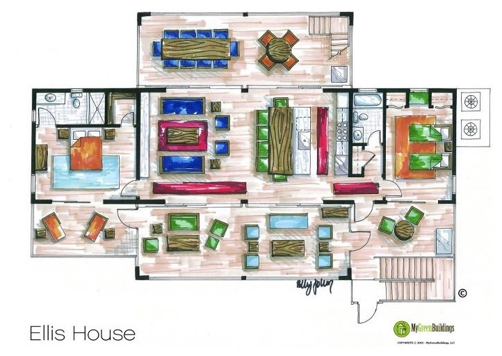 Sarasota Island House, view 11