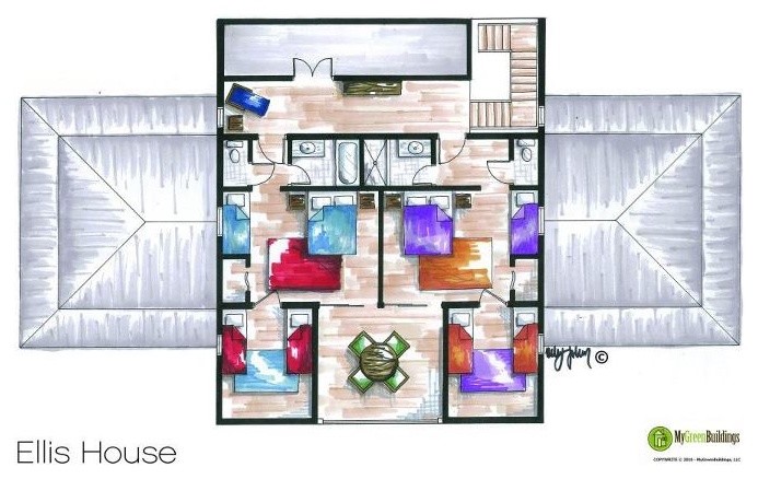 Sarasota Island House, view 21